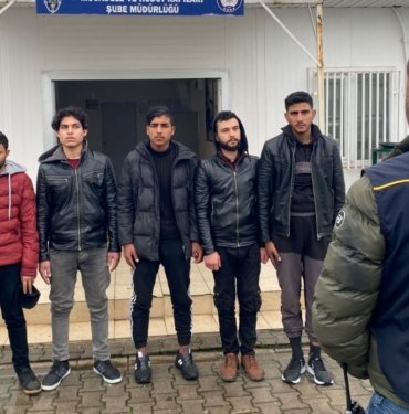 Osmaniye’de 6 kaçak göçmen yakalandı