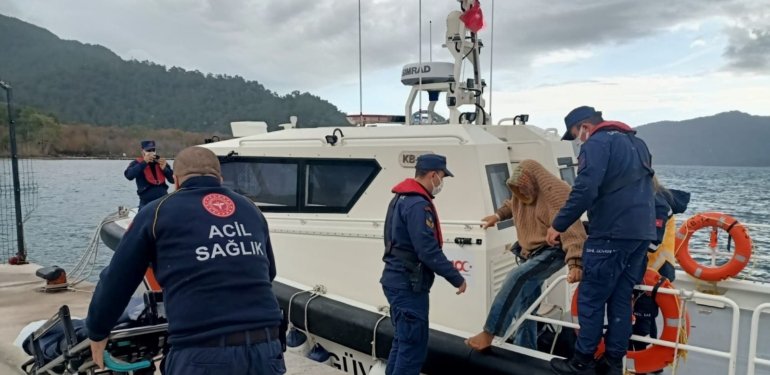 Datça açıklarında 4 kaçak göçmenin cansız bedeni bulundu
