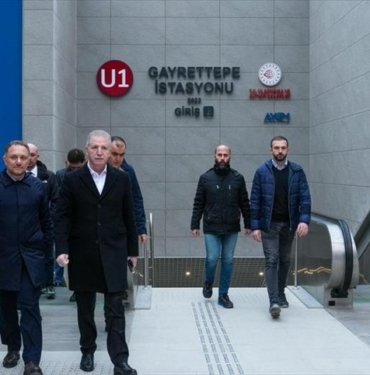 İstanbul Valisi Gül, Gayrettepe-İstanbul Havalimanı Metro Hattı’nı inceledi