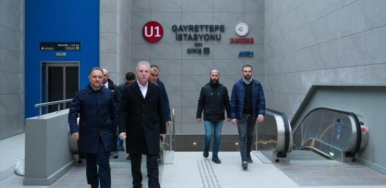 İstanbul Valisi Gül, Gayrettepe-İstanbul Havalimanı Metro Hattı’nı inceledi