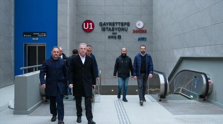 İstanbul Valisi Gül, Gayrettepe-İstanbul Havalimanı Metro Hattı’nı inceledi