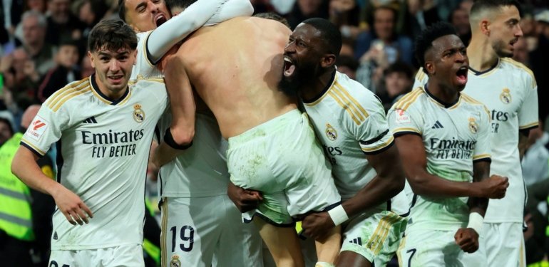 Real Madrid’den muhteşem dönüş