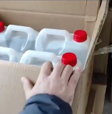 Çengel-6 Operasyonu’nda 1 ton 56 litre etil alkol ele geçirildi