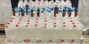 Samsun’da kaçak alkol opreasyonu: 1 ton 56 litre etil alkol ele geçirildi