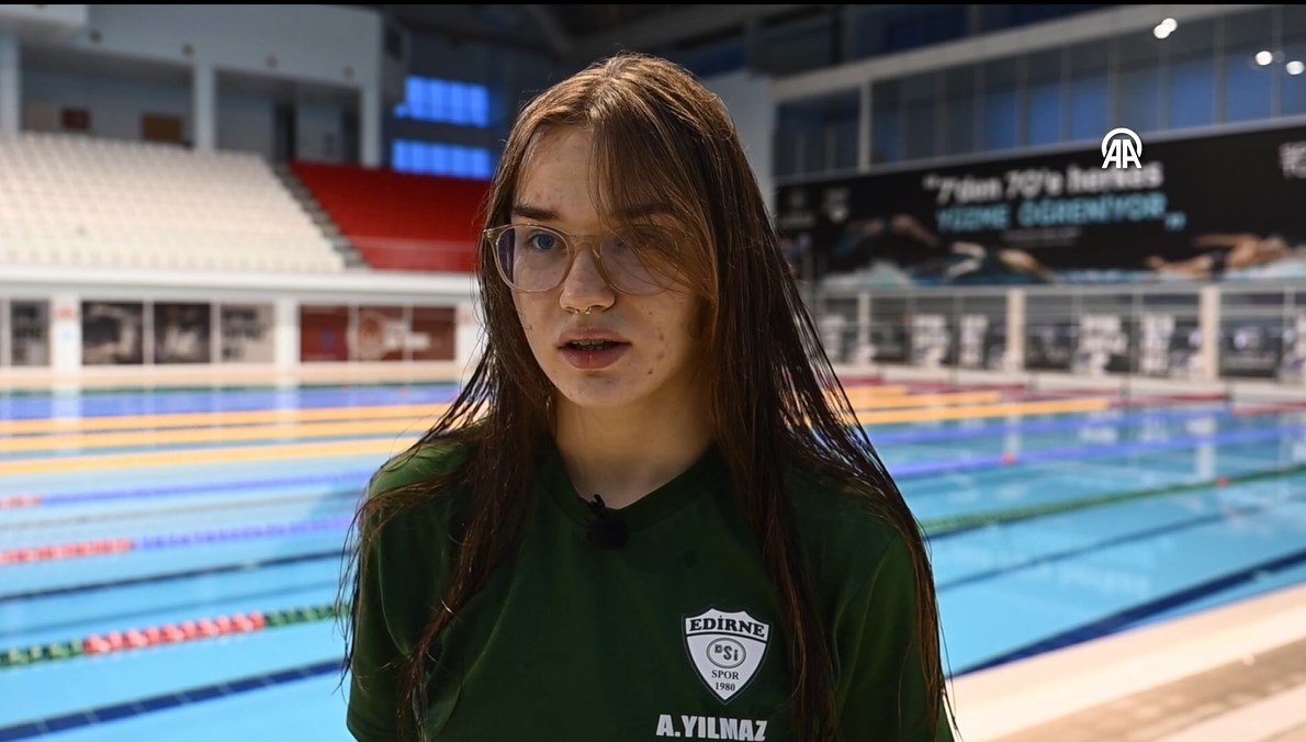 Ukraynalı genç yüzücü, Türk Milli Takımı’nda yer almak istiyor