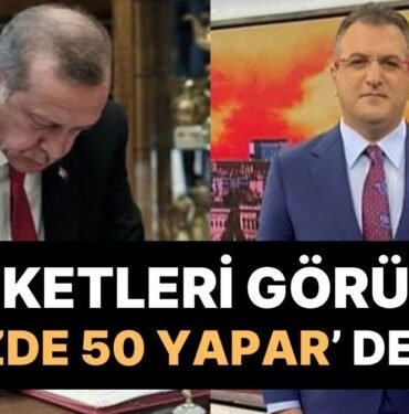 Gazeteci Cem Küçük’ten Emekliye Ek Zam Yorumu: Cumhurbaşkanı Erdoğan’ın Oy Kaybına Bağladı
