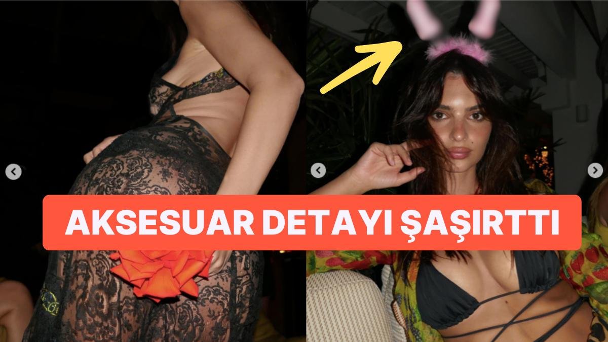 Dünyanın En Seksi Kadını Ünvanının Hakkını Veren Emrata ‘Güllü’ Sansürüyle Olay Oldu!