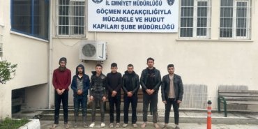 Dur ihtarına uymayan araçta 12 kaçak yakalandı