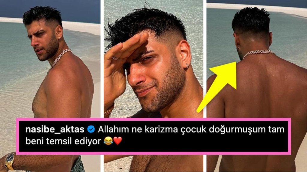 Reynmen’in Maldivler’den Paylaştığı Üstsüz Tatil Fotoğrafları Görenleri Ekrana Kilitledi!