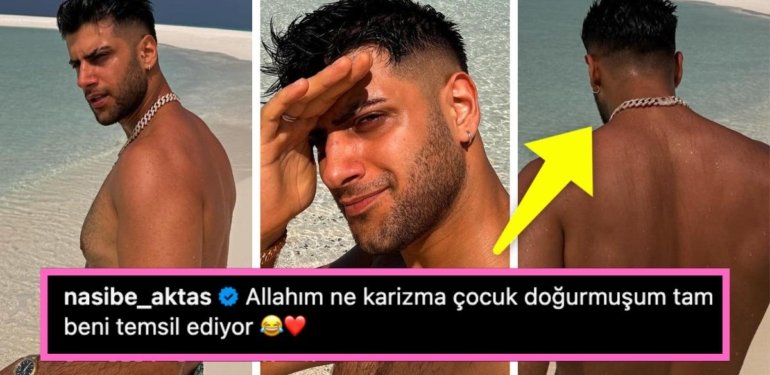 Reynmen’in Maldivler’den Paylaştığı Üstsüz Tatil Fotoğrafları Görenleri Ekrana Kilitledi!