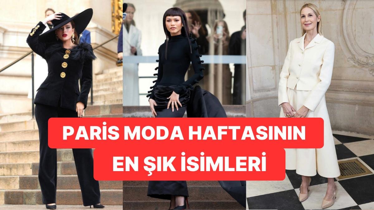 Paris Moda Haftasına Katılan A Listesi Ünlülerin Birbirinden Şık Görünümlerini Sizin İçin Derledik 5 Paris Moda Haftasına Katılan A Listesi Ünlülerin Birbirinden Şık Görünümlerini Sizin İçin Derledik