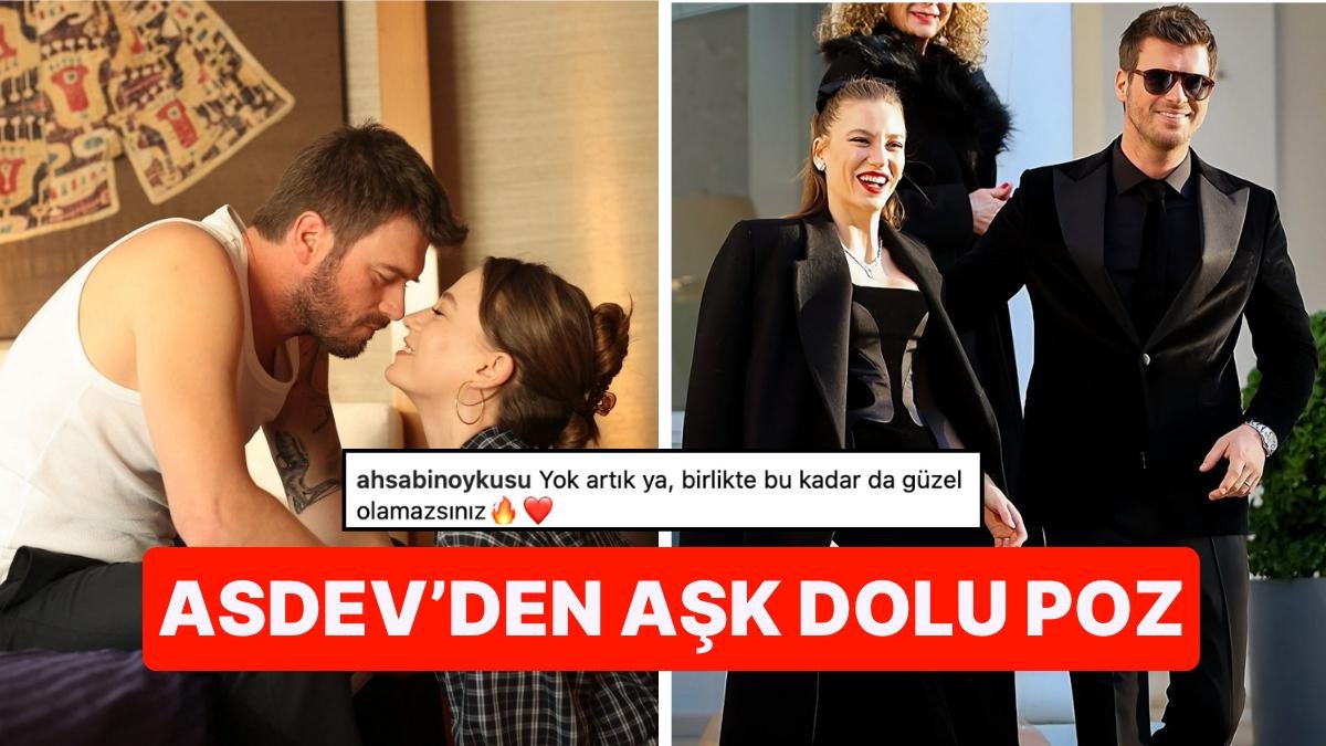 Aile Dizisinin Yıldızları Kıvanç Tatlıtuğ ve Serenay Sarıkaya’nın Son Pozu “Uyum Deyince de Siz” Dedirtti