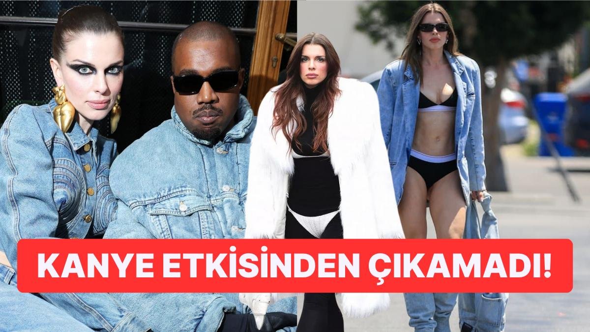 Kanye West’in Eski Sevgilisi Julia Fox Kar Soğuğunda Bikinisinden Vazgeçmedi
