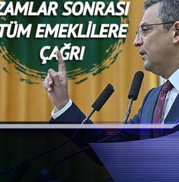 Tüm emeklilere çağrısı var! “Milletin derdi zam, zam, zam” deyip Erdoğan ile Bahçeli