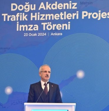 Doğu Akdeniz Gemi Trafik Hizmetleri Sistemi Projesi’nde imzalar atıldı