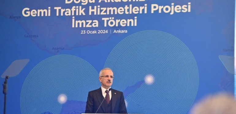Doğu Akdeniz Gemi Trafik Hizmetleri Sistemi Projesi’nde imzalar atıldı