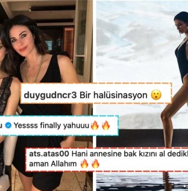 Defne Samyeli’nin Kızı Deren Talu’nun Kar Önündeki Bikinili Pozları “Buz Gibi Havada İçimizi Isıttın” Dedirtti