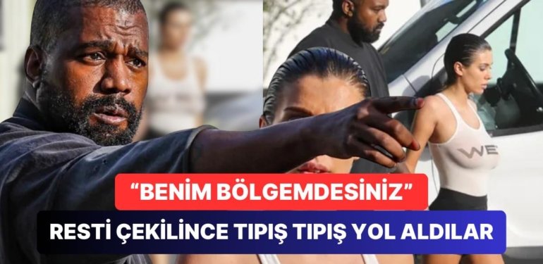 Kanye West ve Eşi Bianca Censori Sokakta Hiç Tanımadıkları Bir Adam Tarafından Ağır Sözlere Tehdit Edildiler