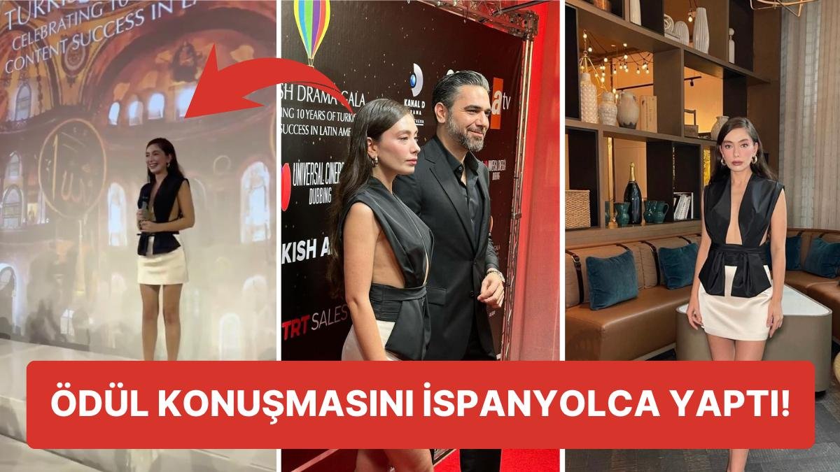 Neslihan Atagül Doğulu Miami’de Gerçekleşen Turkish Drama Gala Gecesinin Onur Konuğu Oldu!