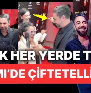 Neslihan Atagül’ü Desteklemek İçin Miami’ye Giden Kadir Doğulu Kırmızı Halıda Sunucuyla Çiftetelli Oynadı