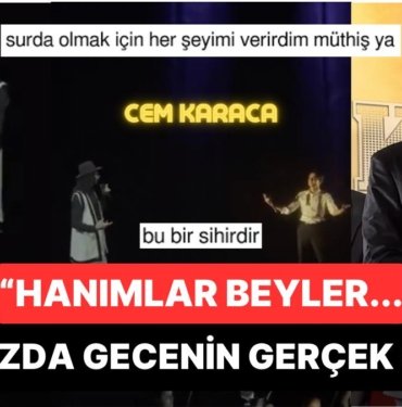 20 Yıl Sonra Tekrar Sahnedeydi: Cem Karaca, Filminin Galasında Hologram Teknolojisiyle Konser Verdi
