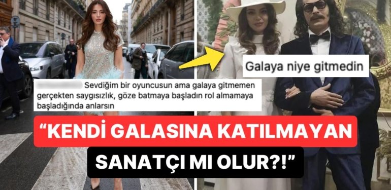 Cem Karaca Galasına Katılmayıp Defilelerde Fink Atan Melisa Aslı Pamuk’un Kombinine İmalı Yorumlar Geldi!