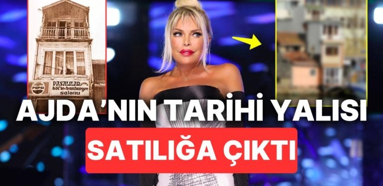 Ajda Pekkan ve Ailesiyle Özdeşleşen Beykoz’daki Tarihi Panayot Yalısı Milyon Liralara Satışa Çıktı