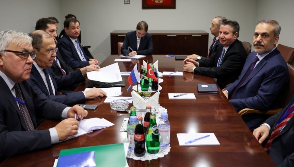 Bakan Fidan, Rus mevkidaşı Lavrov ile görüştü