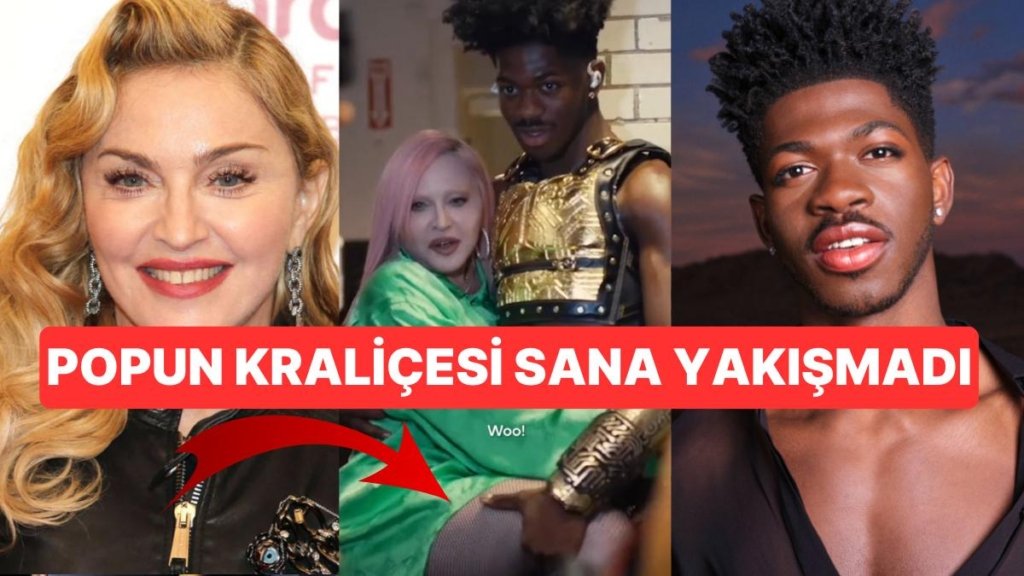 Madonna’nın Lil Nas X ile Verdiği Samimi Poz Hayranlarının Diline Çok Fena Düştü: “Annesi Yaşında Kadınsın”