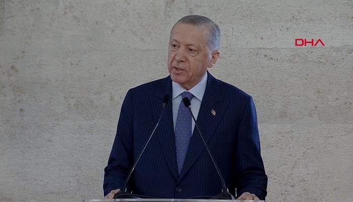 Cumhurbaşkanı Erdoğan, icazet merasiminde açıklamalarda bulundu
