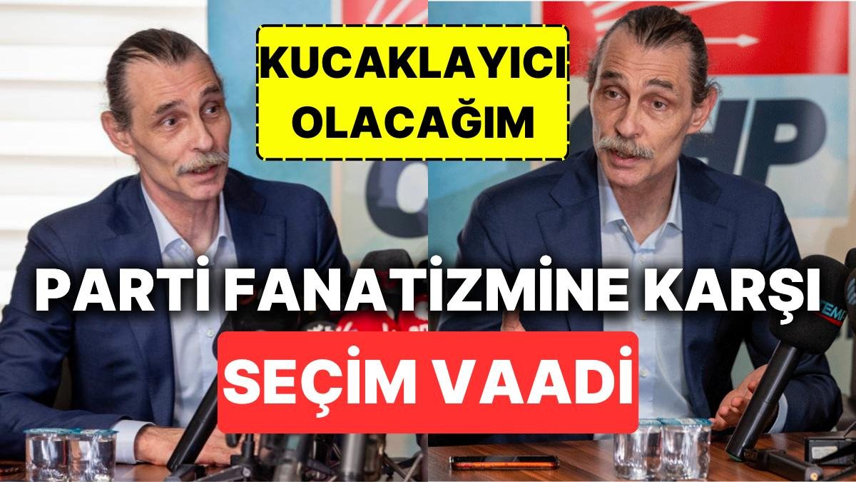 CHP Belediye Başkan Adayı Erdal Beşikçioğlu’ndan Partiler Arası Fanatizme Karşı Seçim Vaadi