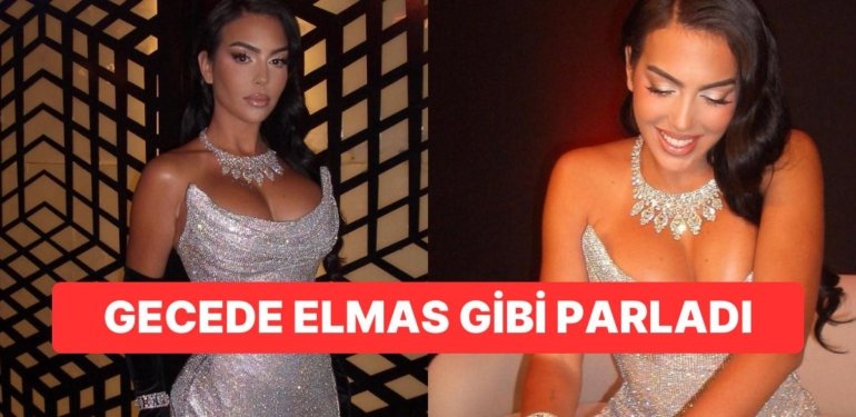 Cristiano Ronaldo’nun Sevgilisi Georgina Rodriguez Milyonluk Kolyesi ile Boy Göstererek Resmen Düşman Çatlattı