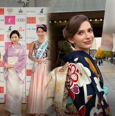 Ukrayna doğumlu Carolina, Japonya güzeli oldu