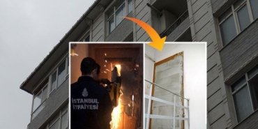 Ev sahibinden hırsıza ilginç çözüm: Evinin kapısına duvar ördü
