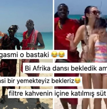 Zuhal Topal’ın Zanzibar Adası’nda Yerel Halkla Eğlendiği Anlar Görenleri Güldürdü