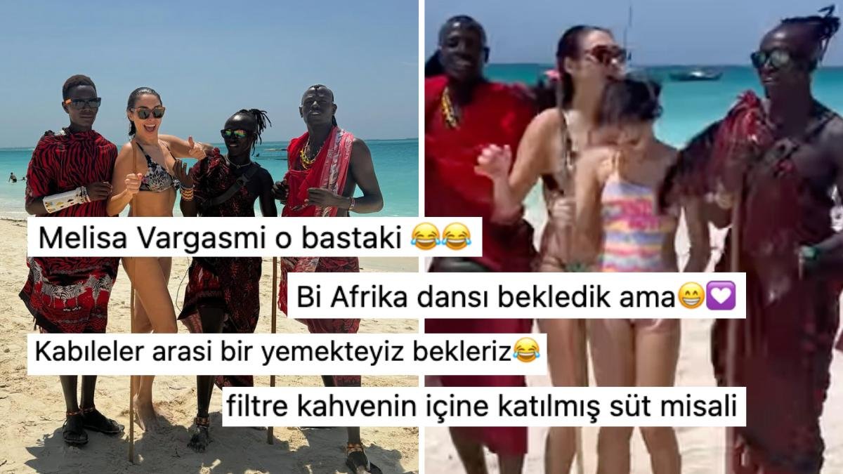Zuhal Topal’ın Zanzibar Adası’nda Yerel Halkla Eğlendiği Anlar Görenleri Güldürdü