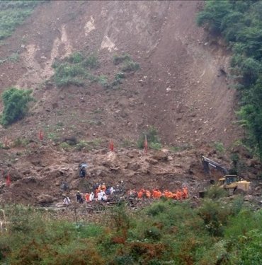 Çin’de heyelan felaketi: Ölü sayısı 34’e yükseldi