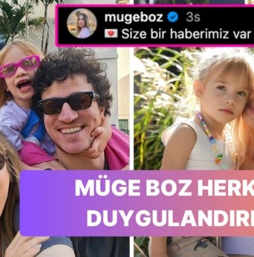 Çok Duygusalız Şu An! Müge Boz ve Caner Erdeniz Verdikleri Haberle Sevenlerini Mutluluk Gözyaşlarına Boğdu