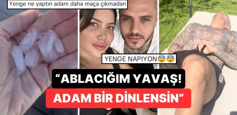 Icardi’nin Şortuna Buz Atan Wanda Nara’nın İnsafsızlığı Hasret Çeken Camiayı Ayaklandırdı