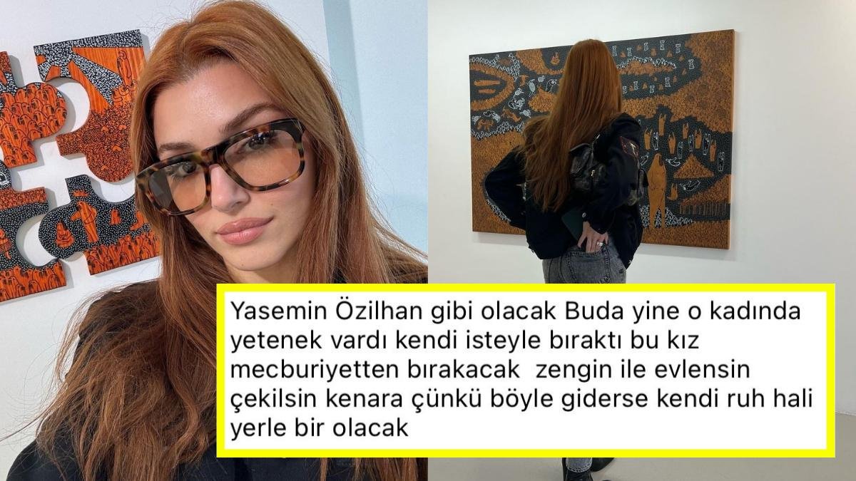 Sabancı Kuralları Gereği Oyunculuğu Bıraktığı İddia Edilen Hande Erçel’in Yeni ‘Sanat’ İmajı Olay Oldu!