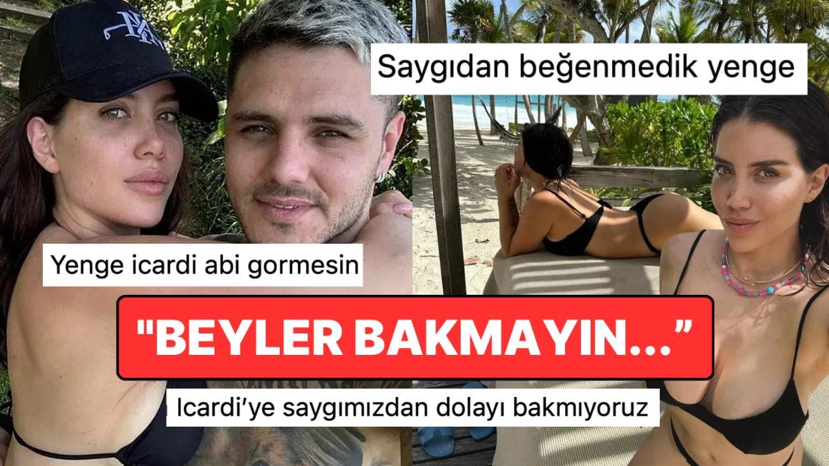 Seksi Tatil Pozlarına Yenilerini Ekleyen Wanda Nara “Icardi’ye Olan Saygımızdan Bakmıyoruz” Dedirtti!