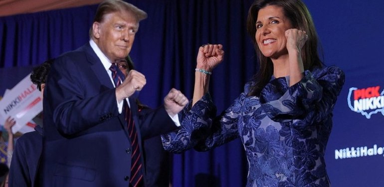 Trump, New Hampshire’deki ön seçimlerde rakibine fark attı