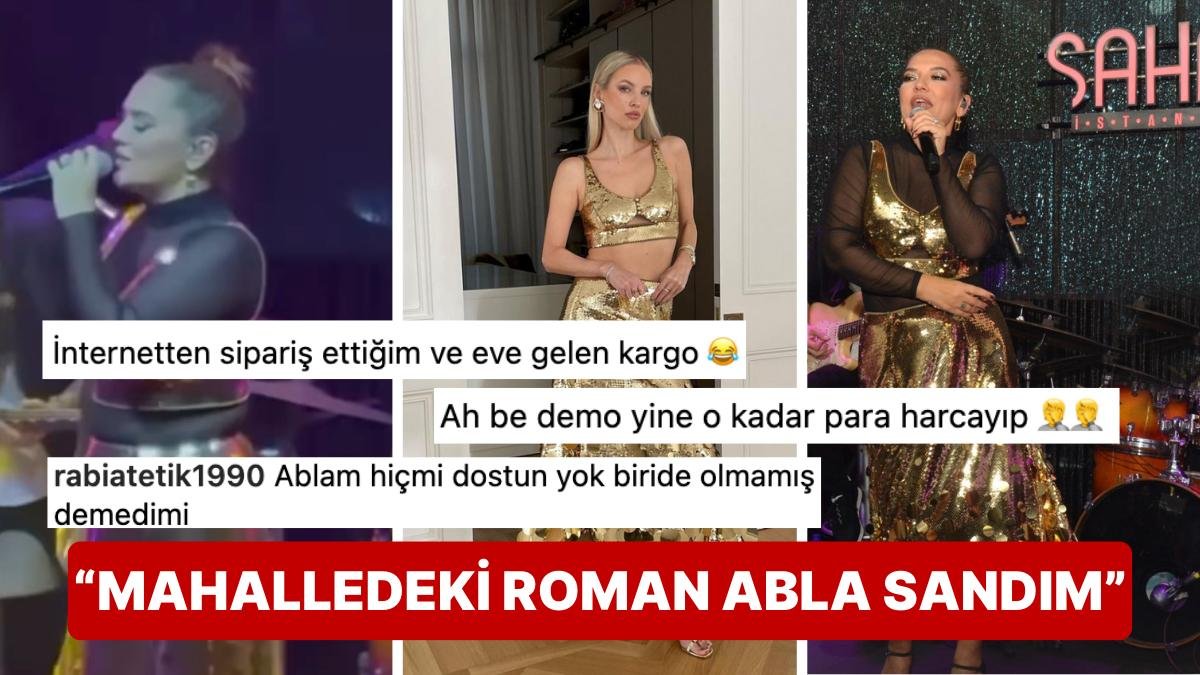 Demet Akalın, Fenomen Leonie Hanne’ın Önceden Giydiği Kıyafeti Kendince Yorumlayınca Fena Dillere Düştü!