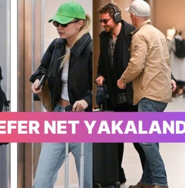 Sürekli Kameralardan Kaçan Bradley Cooper ve Gigi Hadid Objektiflere Londra Seyahatine Çıkarken Yakalandı
