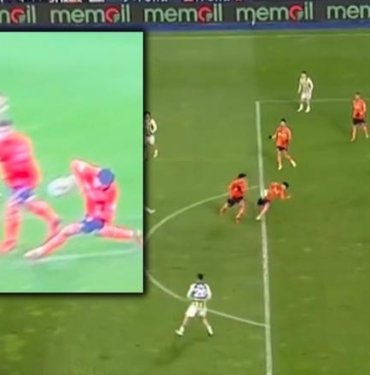 Başakşehir Fenerbahçe maçındaki penaltı pozisyonu ceza sahasının içinde mi? Yeni görüntülerin ortaya çıkmasının ardından tartışmalar sona erdi