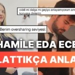 Hamileliğiyle İlgili Detaylar Veren Eda Ece Anlattıkça Anlattı, Muhabirler Kahkahalar İçinde Kaldı!
