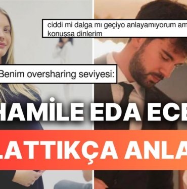 Hamileliğiyle İlgili Detaylar Veren Eda Ece Anlattıkça Anlattı, Muhabirler Kahkahalar İçinde Kaldı!