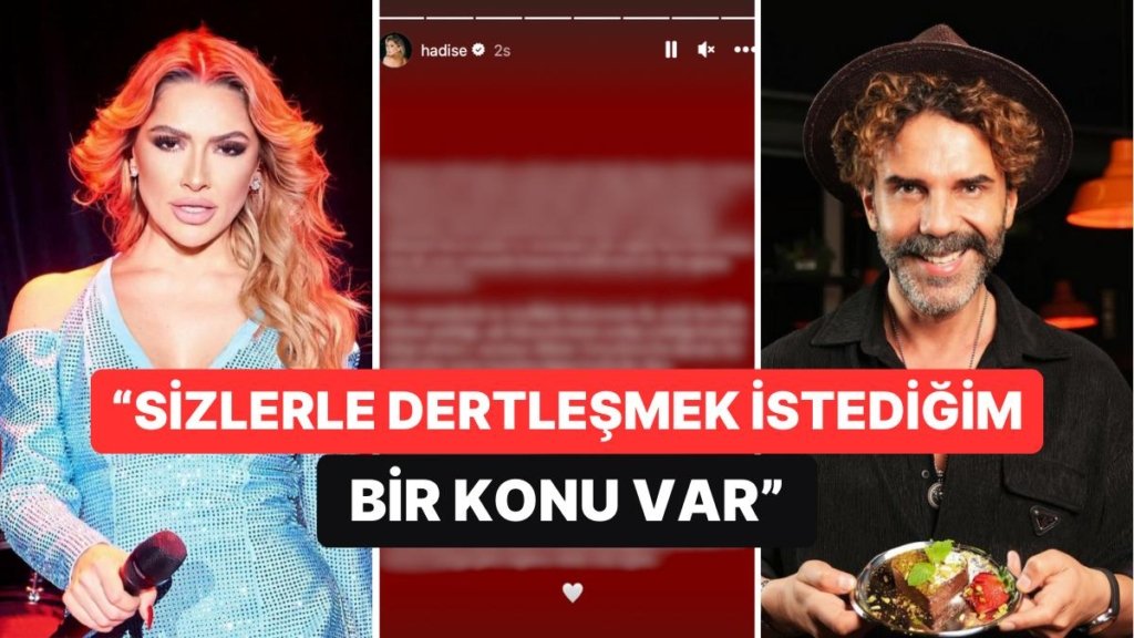 Bu Sefer de Ünlü Şef Gürkan Topçu’yla Anılan Hadise Aşk İddialarını Yalanlayarak Sitem Etti