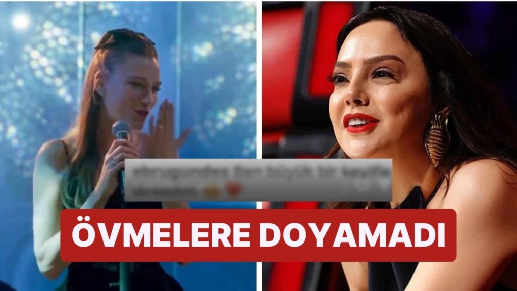 Aile Dizisindeki Şarkı Performansıyla Ortalığı Sallayan Serenay Sarıkaya’ya Bir Övgü de Ebru Gündeş’ten Geldi!