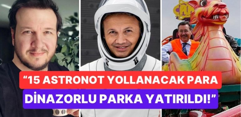 Şahan Gökbakar’dan Alper Gezeravcı’nın Uzay Yolculuğunu Maliyetli Bunlara Kapak Gibi Ankapark Yanıtı!